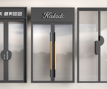 Modern Double Door-ID:636461979