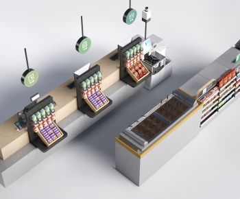 Modern Supermarket Shelf-ID:625375997