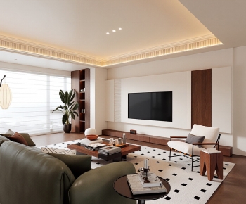 Modern A Living Room-ID:178772935