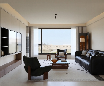 Modern A Living Room-ID:889200937