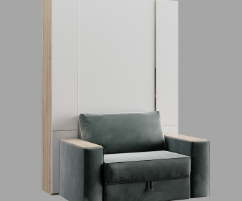 Modern Single Sofa-ID:521049595