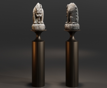 New Chinese Style Column-ID:701766016