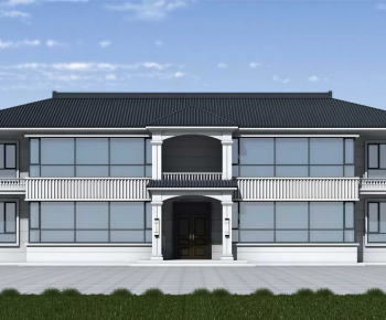 New Chinese Style Residential Building-ID:677562002