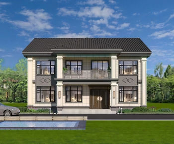 New Chinese Style Residential Building-ID:820723067