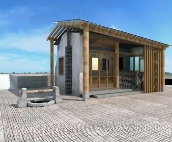 New Chinese Style Residential Building-ID:616858963