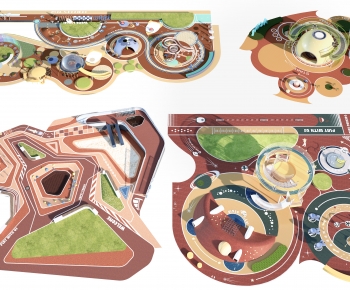 Modern Equipment For Children-ID:444807054