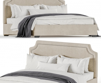 Modern Double Bed-ID:953294049