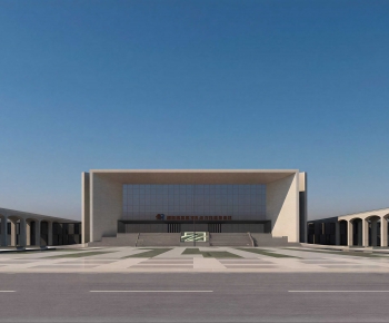 Modern Public Building-ID:943833117