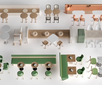 Modern Dining Table And Chairs-ID:645962008