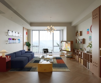 Modern A Living Room-ID:356189017