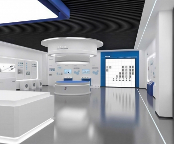 Modern Exhibition Hall-ID:726105937