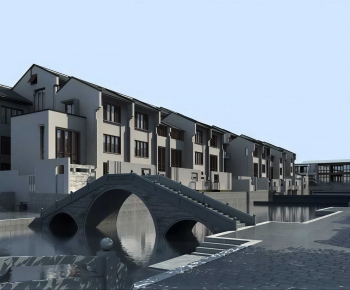 New Chinese Style Residential Building-ID:757090093