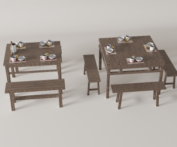 Modern Dining Table And Chairs-ID:483685026