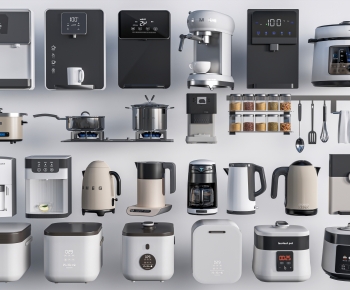 Modern Electric Kitchen Appliances-ID:445528984