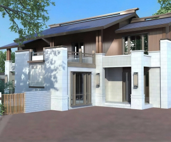 Modern Residential Building-ID:909540742