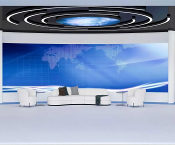 Modern Exhibition Hall-ID:854192978