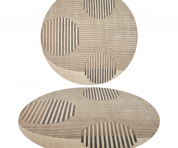 Modern Circular Carpet-ID:390017992