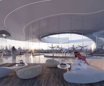 Modern Public Building-ID:668571004