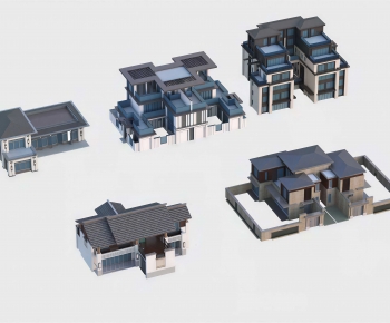 New Chinese Style Detached Villa-ID:340759049