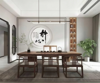 New Chinese Style Tea House-ID:105984931