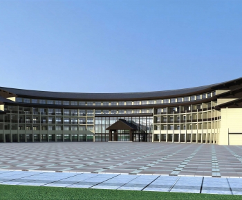 Modern Public Building-ID:225668912