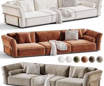 Modern Three-seat Sofa-ID:410723921
