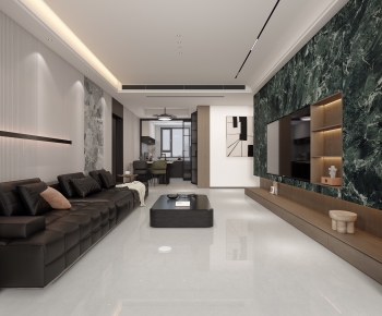 Modern A Living Room-ID:207880975