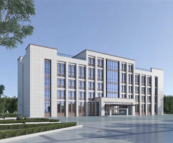 Modern Appearance Of Commercial Building-ID:799457078