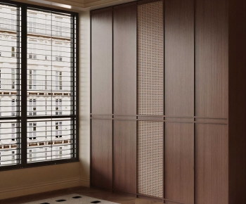 Modern Clothes Storage Area-ID:337591895