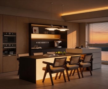 Modern Dining Room-ID:686114072