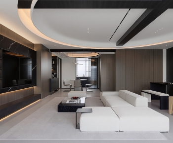 Modern A Living Room-ID:809129955