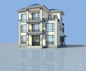 Modern Residential Building-ID:708518987