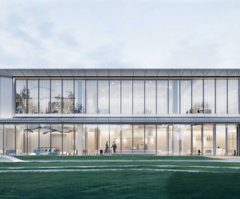 Modern Appearance Of Commercial Building-ID:919164908