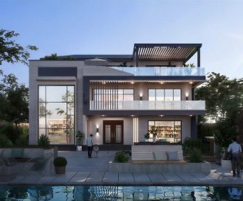 Modern Detached Villa-ID:604372024