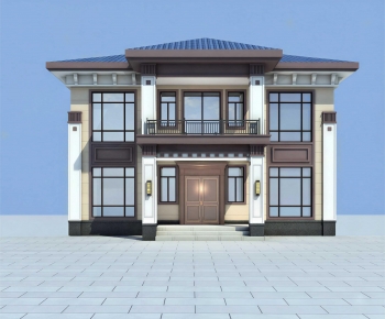 New Chinese Style Detached Villa-ID:181119427