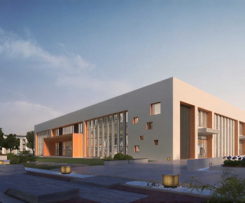 Modern Appearance Of Commercial Building-ID:620021105