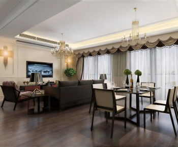 European Style A Living Room-ID:676579009