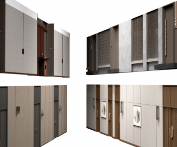 Modern TV Wall-ID:295600899