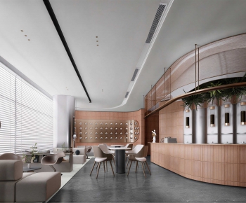 Modern Office Tea Room-ID:694499973