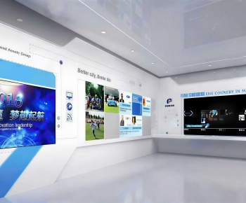 Modern Exhibition Hall-ID:124217995