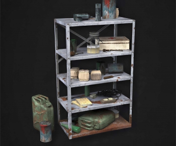 Industrial Style Shelving-ID:727130894