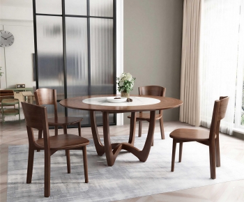 Modern Dining Table And Chairs-ID:415750035