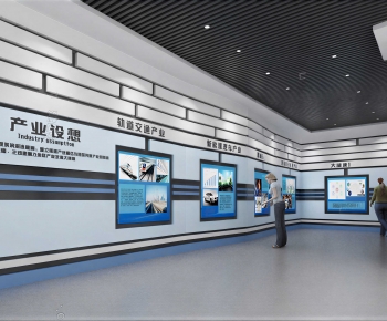 Modern Exhibition Hall-ID:961832051