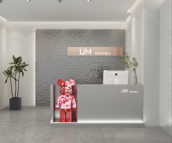 Modern Office Reception Desk-ID:175807959