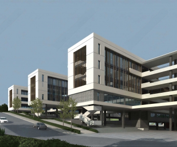 Modern Appearance Of Commercial Building-ID:426702989