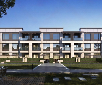 Modern Residential Building-ID:454370025