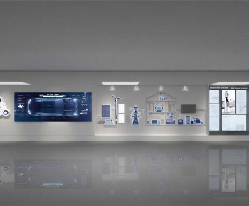 Modern Exhibition Hall-ID:293206933