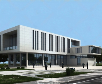 Modern Public Building-ID:415905005