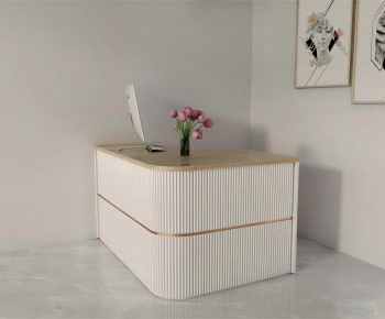 Modern Reception Desk-ID:459142928