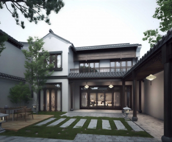 New Chinese Style Residential Building-ID:205473901